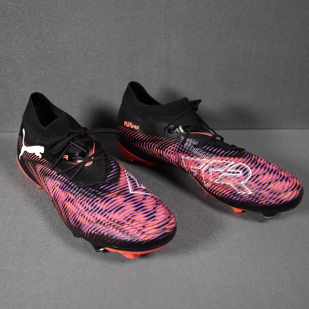 Puma Future 8 Match FG/AG Soccer Cleats Ultimate Pack Purple Red US12